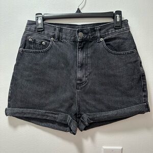 ASOS Black Denim Shorts